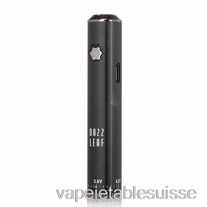 Vape Suisse Dazzleaf Squarii Bottom Twist 510 Batterie Noir